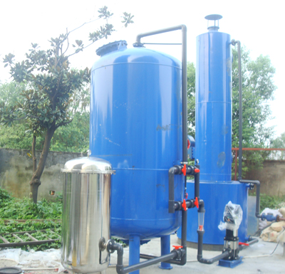 井水，地下水除鐵錳過濾器